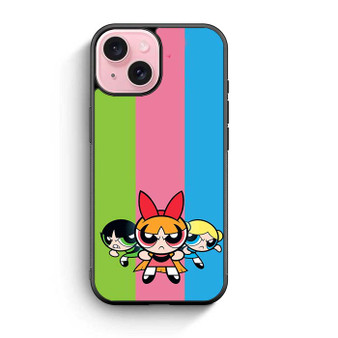 Cute Powerpuff Girls iPhone 15 Case