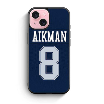 Dallas Cowboys Aikman iPhone 15 Case