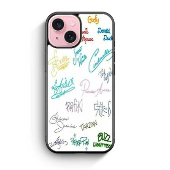 disney signature iPhone 15 Case