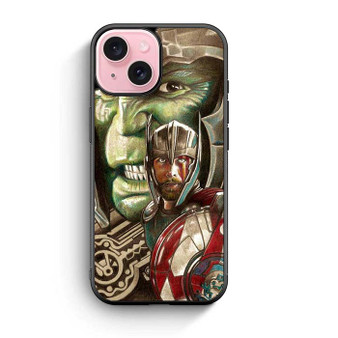 Hulk And Thor iPhone 15 Case
