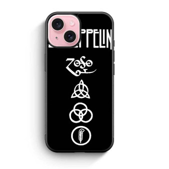 led zeppelin logo iPhone 15 Case