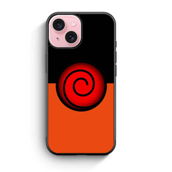 Naruto Back Logo iPhone 15 Case