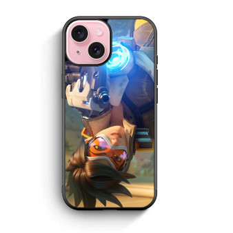 Overwatch Amazing Tracer iPhone 15 Case