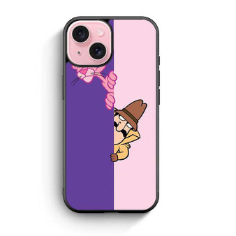 Pink Panther Cartoon iPhone 15 Case