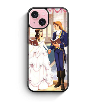 Princess Belle And the Prince iPhone 15 Case