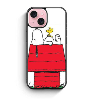 Snoopy and woodstock iPhone 15 Case