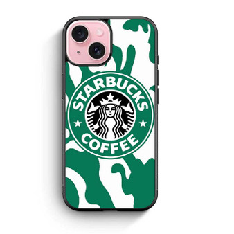 Starbucks Original Camo iPhone 15 Case