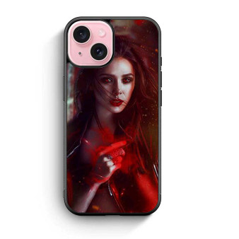 The Avengers Scarlet Witch iPhone 15 Case