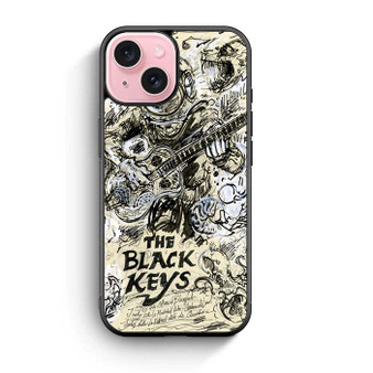 The black keys art cover iPhone 15 Case