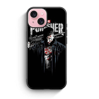 The Punisher Marvel iPhone 15 Case