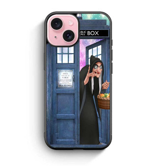 the witch tardis iPhone 15 Case
