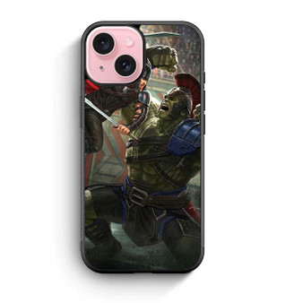 Thor Versus Hulk iPhone 15 Case