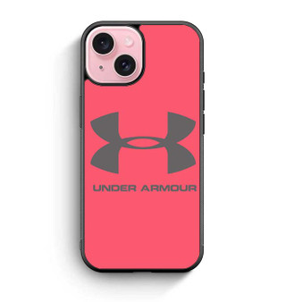 Under Armour Pink iPhone 15 Case
