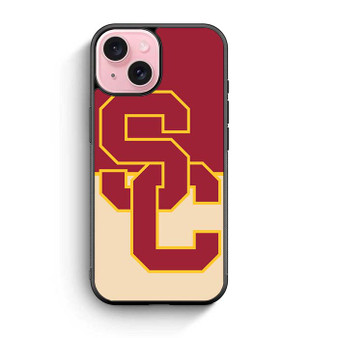 USC Trojans American Football 1 iPhone 15 Case