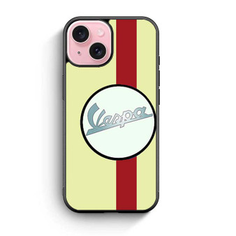 vespa red strip iPhone 15 Case
