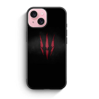 Witcher 3 Wild Hunt Logo iPhone 15 Case