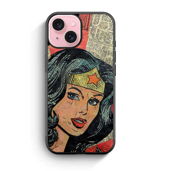 Wonder Woman DC Comic iPhone 15 Case