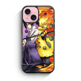 Naruto VS Sasuke iPhone 15 Case