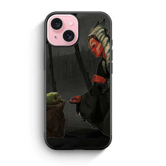 Star Wars Ahsoka and Grogu iPhone 15 Case