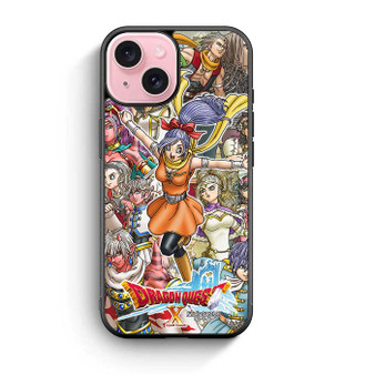 Dragon Quest Collages iPhone 15 Case