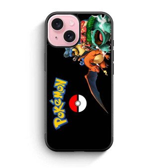 Pokemon in Black iPhone 15 Case