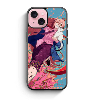 Power and Cat iPhone 15 Case