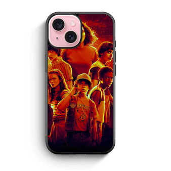 Stranger Things Characters iPhone 15 Case