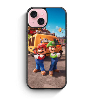 Super Mario and Luigi iPhone 15 Case