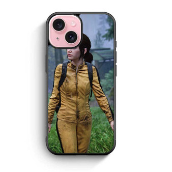 The Last of Us Ellie in Yellow Suit iPhone 15 Case