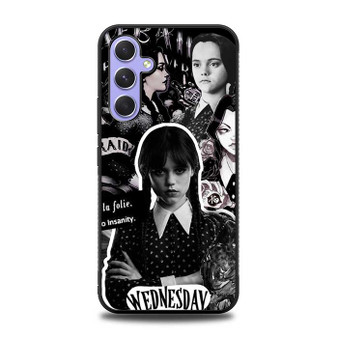 Wednesday The Addams Familly Collage Samsung Galaxy A54 5G Case