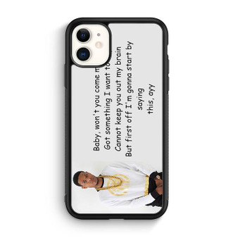 Fetty Wap 679's Lyrics iPhone 11 Case