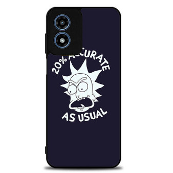Rick and Morty 20 Persen Accurate GT Motorola Moto G Play 2024 Case