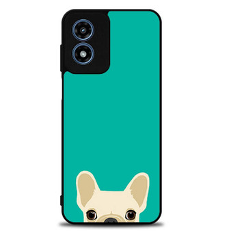 Watching French Bulldog 1 Motorola Moto G Play 2024 Case