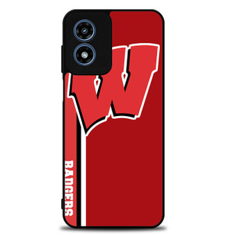 Wisconsin Badgers American Football 6 Motorola Moto G Play 2024 Case