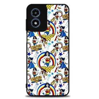 Wonder Woman Collages 1 Motorola Moto G Play 2024 Case