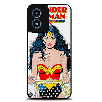 Wonder Woman Comic Cover Motorola Moto G Play 2024 Case
