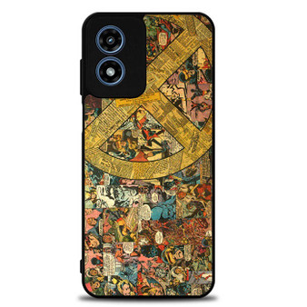 X-Men Comic Pattern Motorola Moto G Play 2024 Case