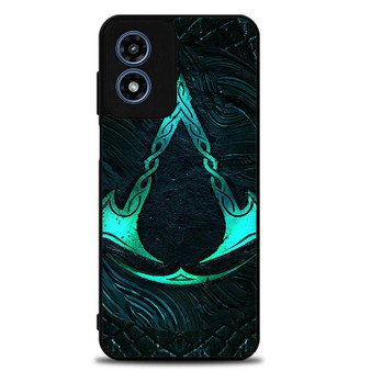 Assassins Creed Valhalla Logo 2 Motorola Moto G Play 2024 Case