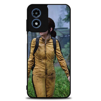 The Last of Us Ellie in Yellow Suit Motorola Moto G Play 2024 Case