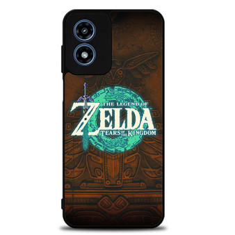 The Legend of Zelda Tears of the Kingdom Logo Art Motorola Moto G Play 2024 Case