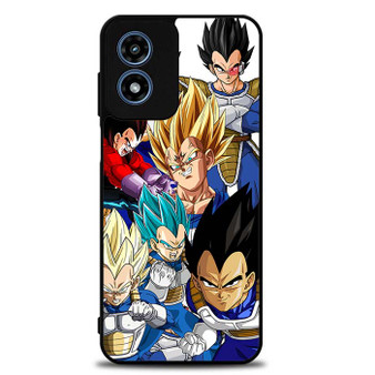 Vegeta Dragon Ball Collage Motorola Moto G Play 2024 Case