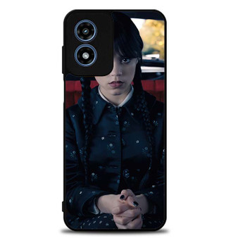 Wednesday Jenna Ortega 3 Motorola Moto G Play 2024 Case