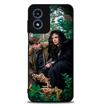 Wonder Woman and Steve Motorola Moto G Play 2024 Case