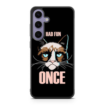 Grumpy Cat Quote Samsung Galaxy S24 | S24+ Case