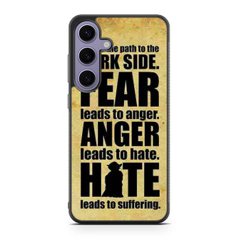 Master Yoda Quotes Samsung Galaxy S24 | S24+ Case