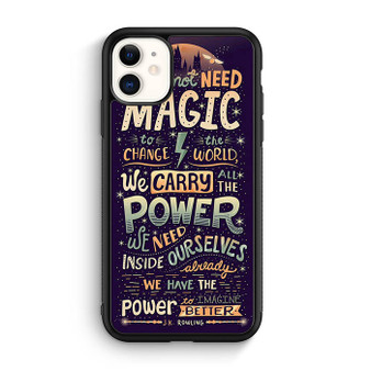 J.K. Rowling Quotes iPhone 11 Case