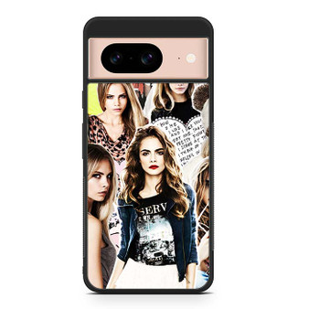 Cara Delevingne Collage Google Pixel 8 | Pixel 8 Pro Case