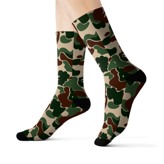 Bape Camo unisex adult socks