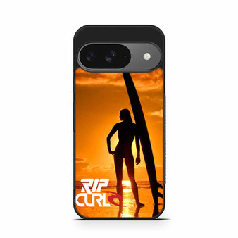Rip Curl Sunset Surfing Girl Google Pixel 9 Case