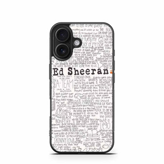 Ed Sheeran 1 iPhone 16 Case
